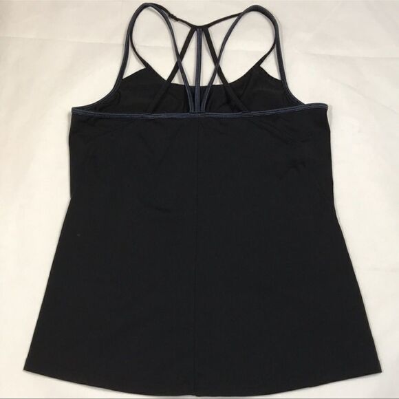 Athleta Jacquard Empowerment Tank Black Blue XXS - Picture 5 of 9